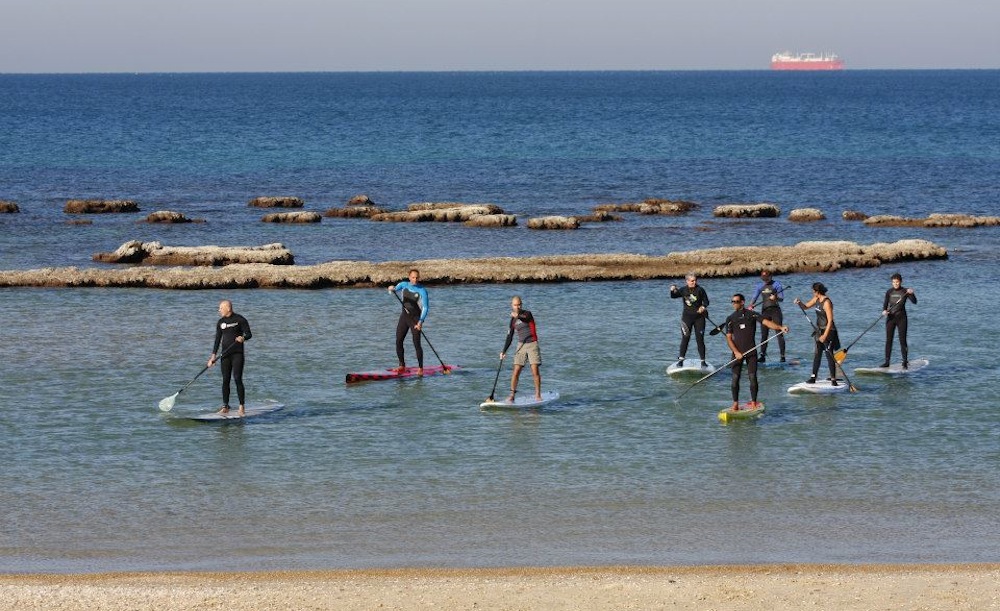 paddle boarding israel 2