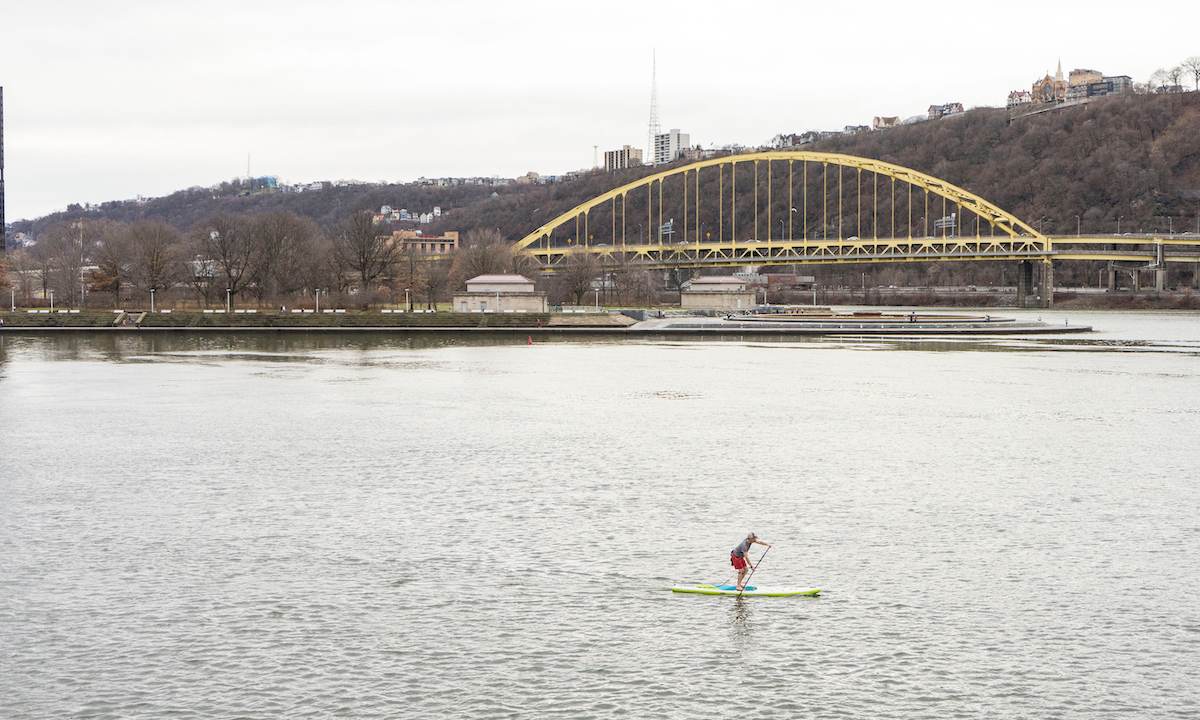 paddle boarding pittsburgh