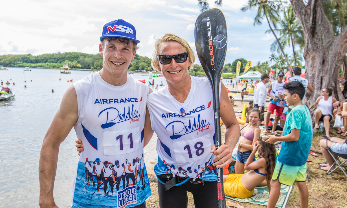 marcus hansen and sonni honscheid victorious at air france paddle festival