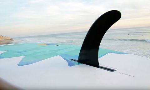 Learn how to install your fin into your SUP with the help of Todd from Pau Hana SUP.