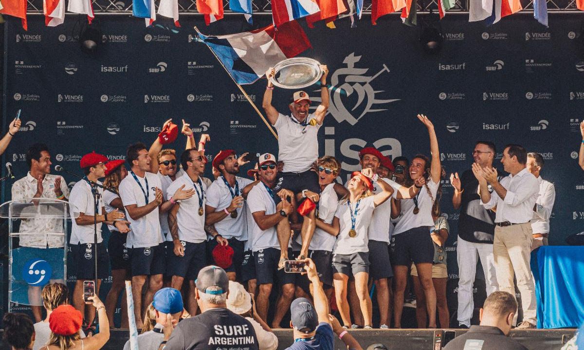 France Earns Third Team World Title at 2023 ISA's