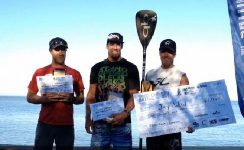 Wild and Zur Win at Battle of the Bay SUP Race