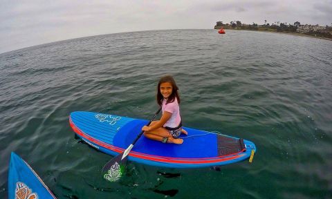 Starboard Stand Up Paddle Surfing demo day with SUPKids in Santa Barbara. | Photo: Jim Brewer