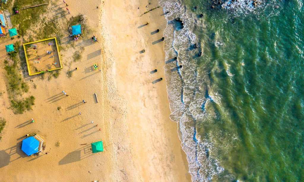 Drone shot and river life of Mangalore India. | Photo courtesy: Shutterstock