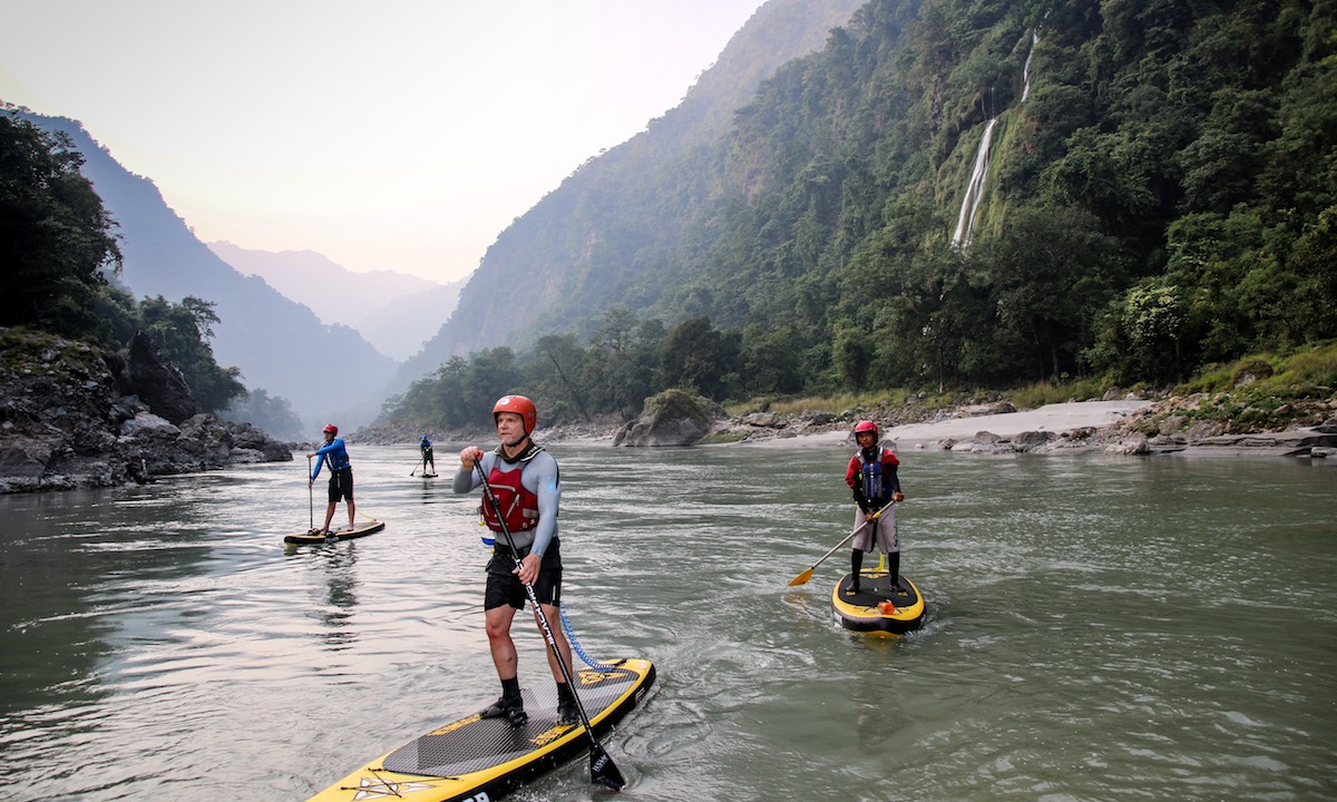 supconnect paddle boarding nepal 3