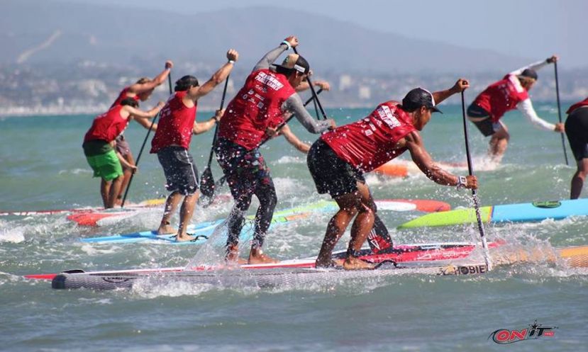 Racers at the start of the Pacific Paddle Games. | Photo: OnitPro
