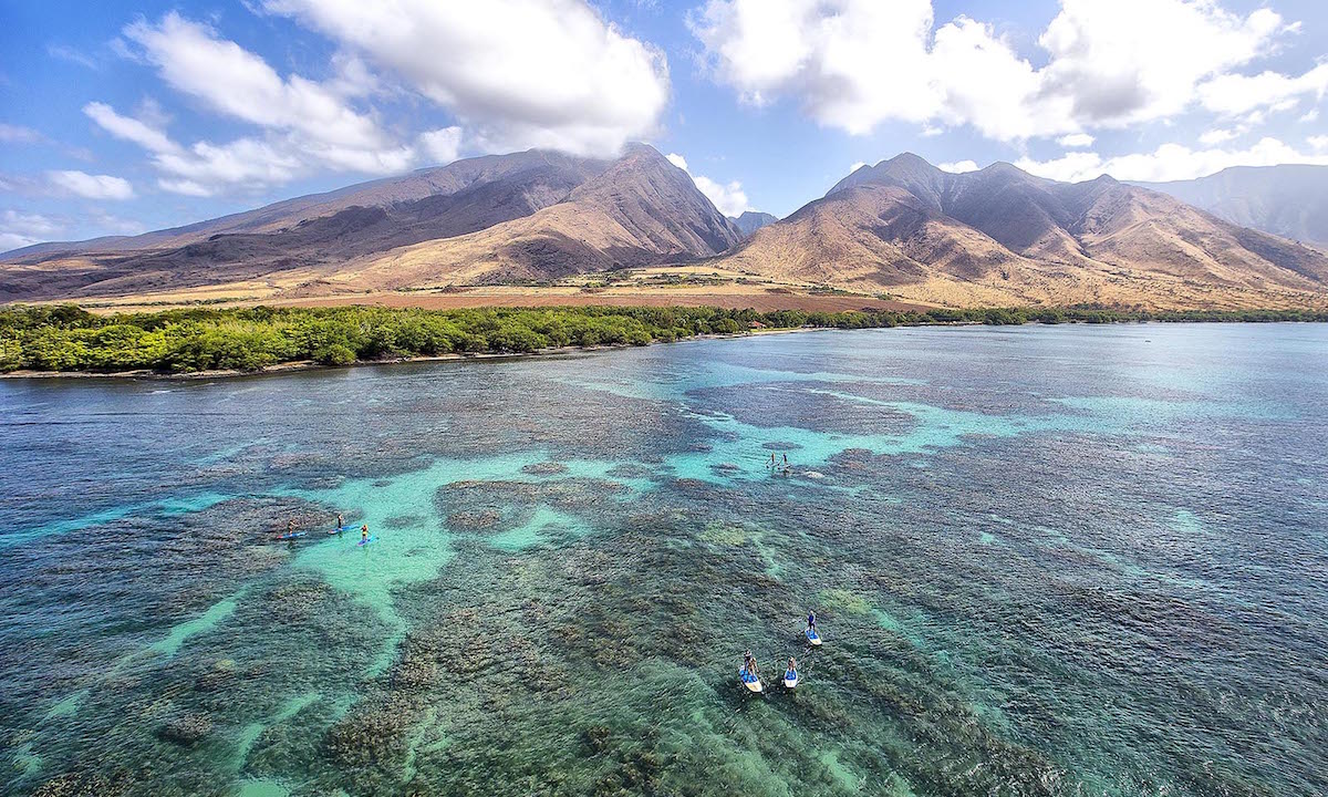 earth day paddle boarding photo john carter