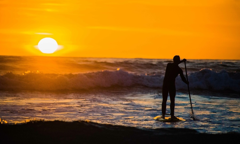 sam aiken photos sunset paddle