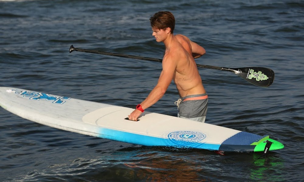 sean poynter sup tips getting in and out of water