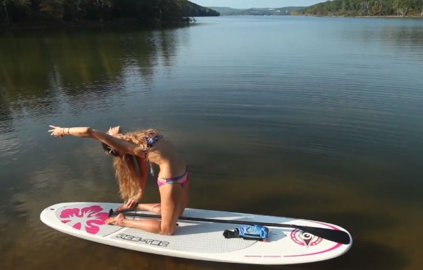 Jodelle Fitzwater&#039;s Journey Into SUP Yoga