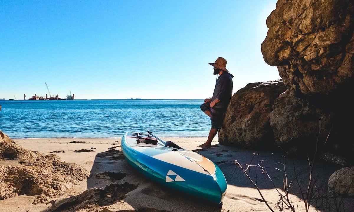 "Exploring new coves on the East side of the Rock and enjoying a beautiful January morning."