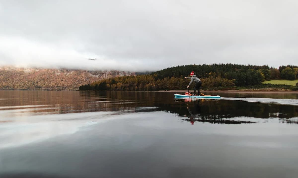 A glassy morning on Loch Ness, Scotland. No monster though! | Photo: Johny Cook