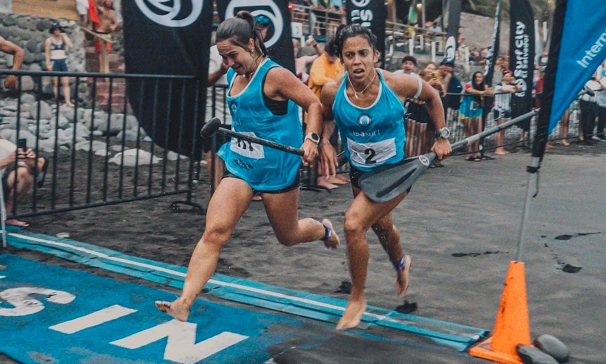 Juliette Duhaime (ARG) and Mariecarmen Rivera (PUR). | Photo: ISA / Pablo Franco