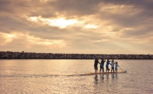 SUP-Family-Sunset-Paddle-John-Clark-supconnect-photo-contest-2012