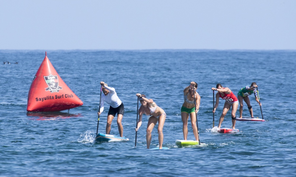 paddle boarding sayulita