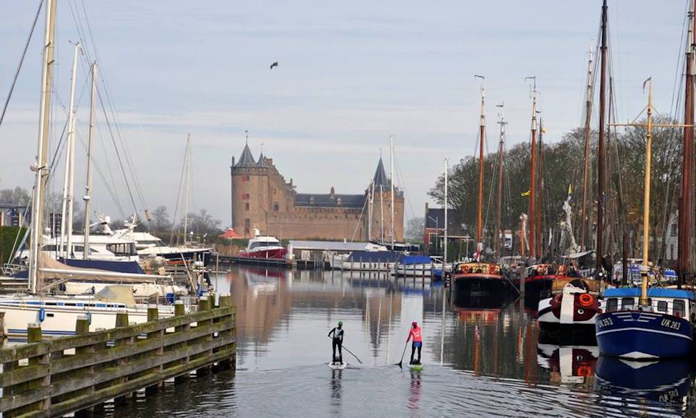 paddleboarding amsterdam muider castle