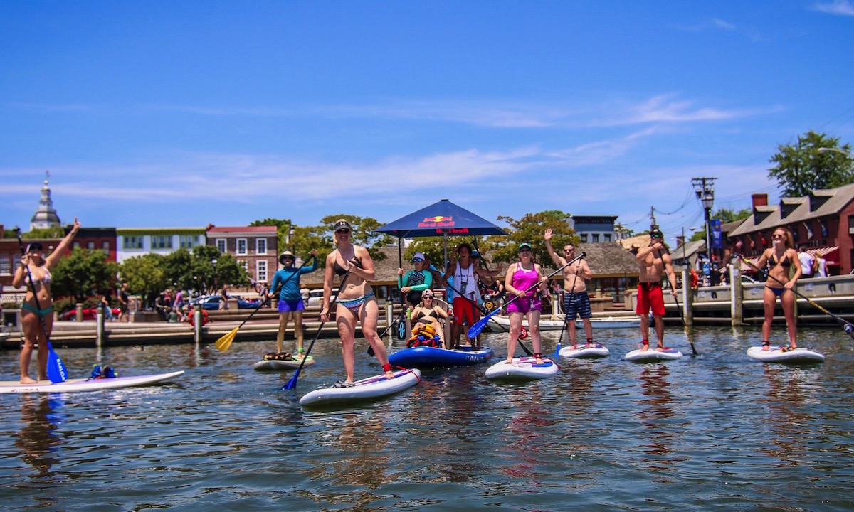 paddle boarding annapolis maryland