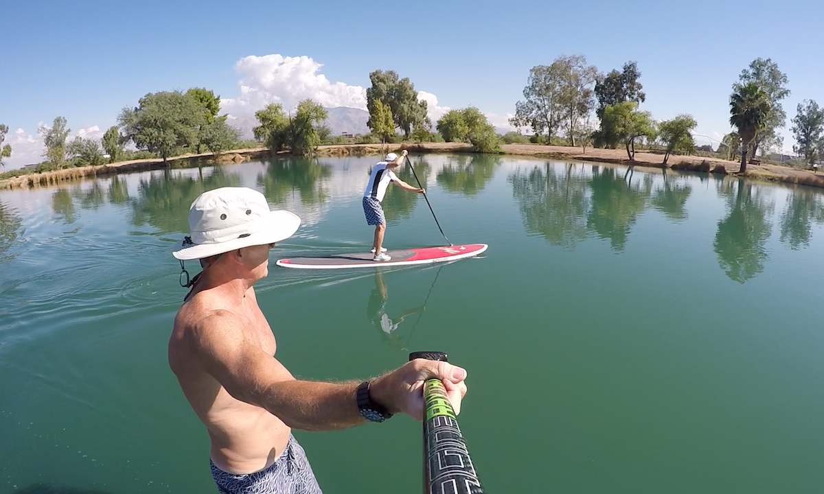 paddle boarding baja arizona silverbell