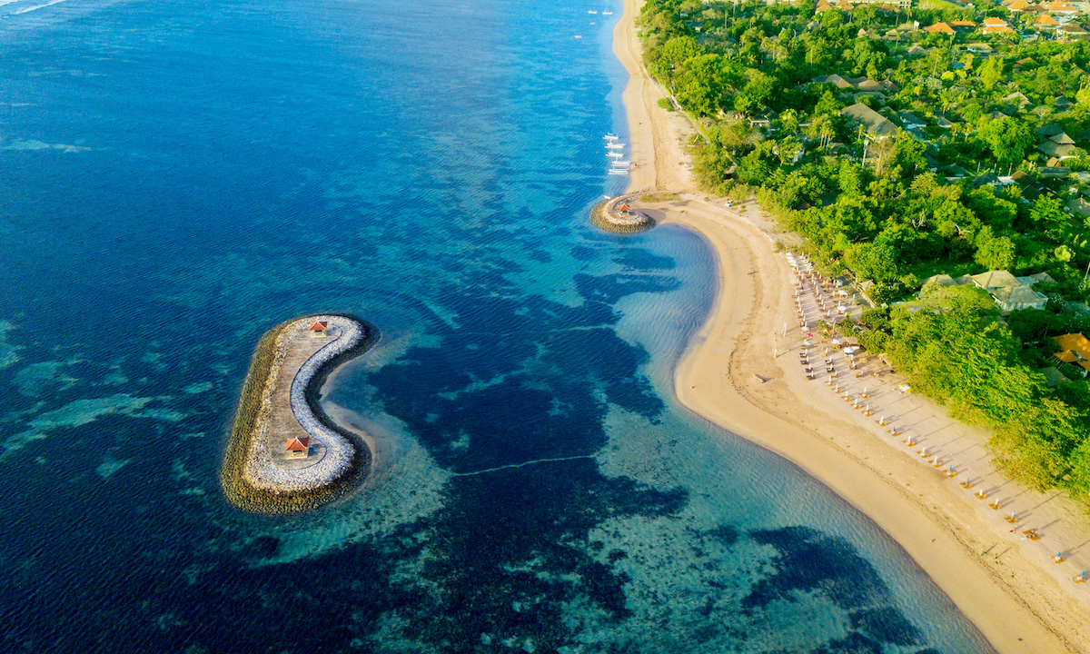 Sanur beach