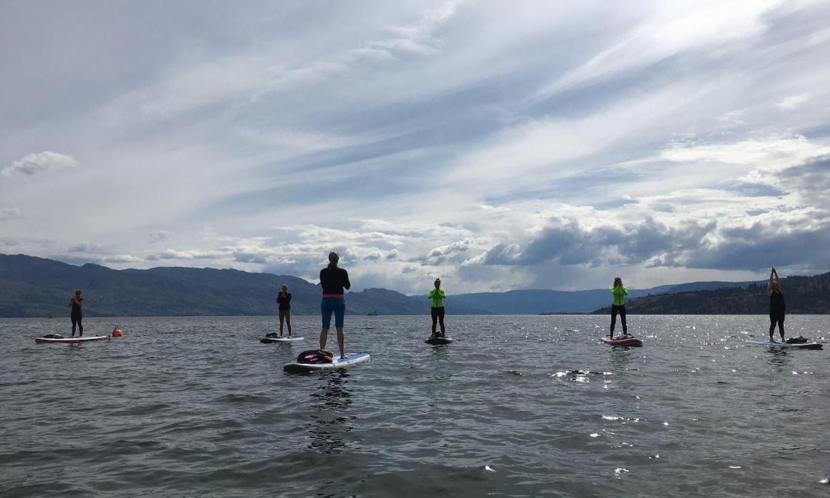 paddle boarding vancouver british columbia yoga