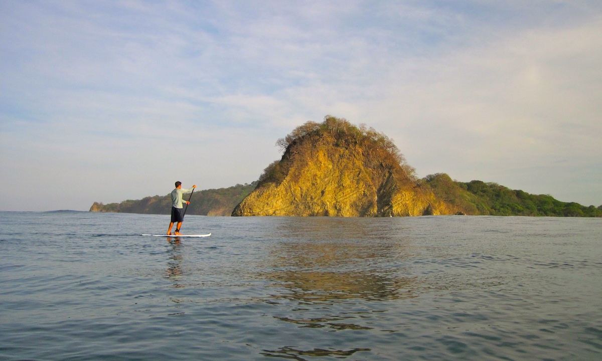 paddle boarding nosara costa rica 8