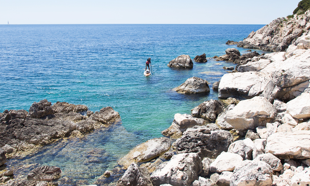 paddle boarding croatia molat 1