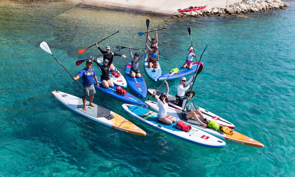 paddle boarding croatia molat brgulje bay 2