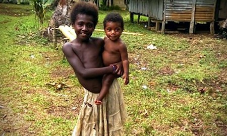 village life espiritu santo vanuatu