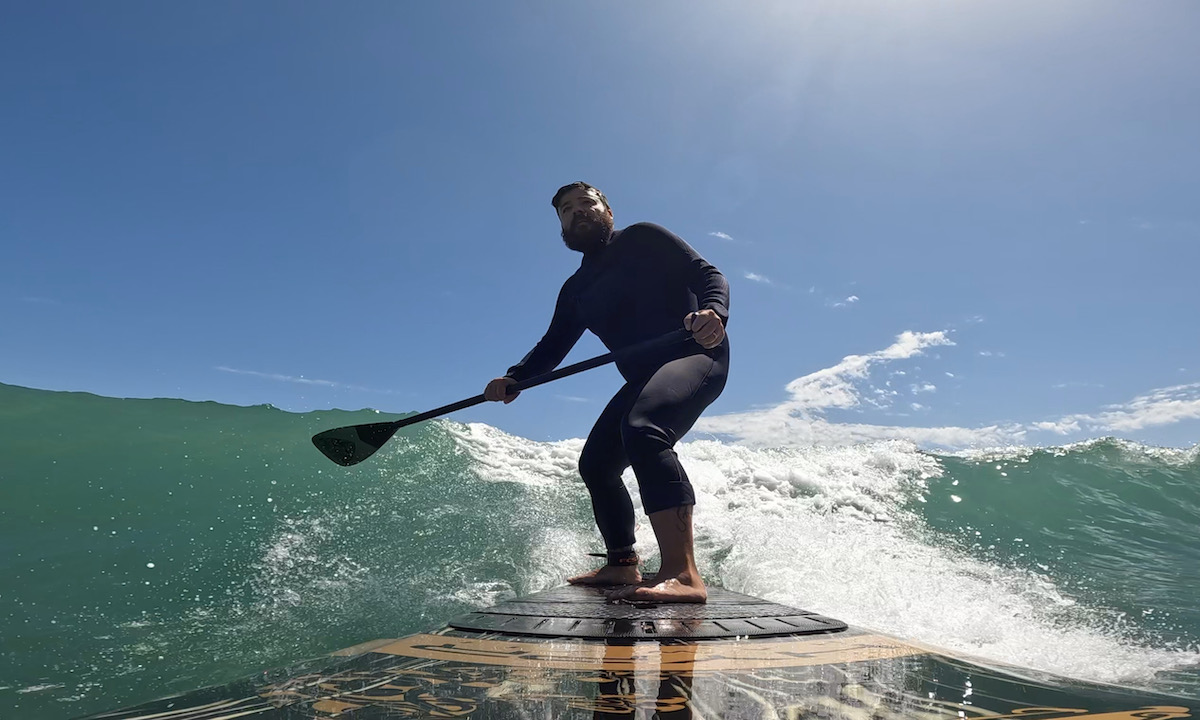 Catching a Wave at Eastern Beach