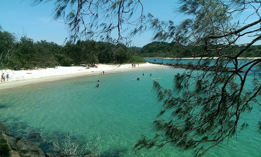 paddle boarding gold coast brunswick heads