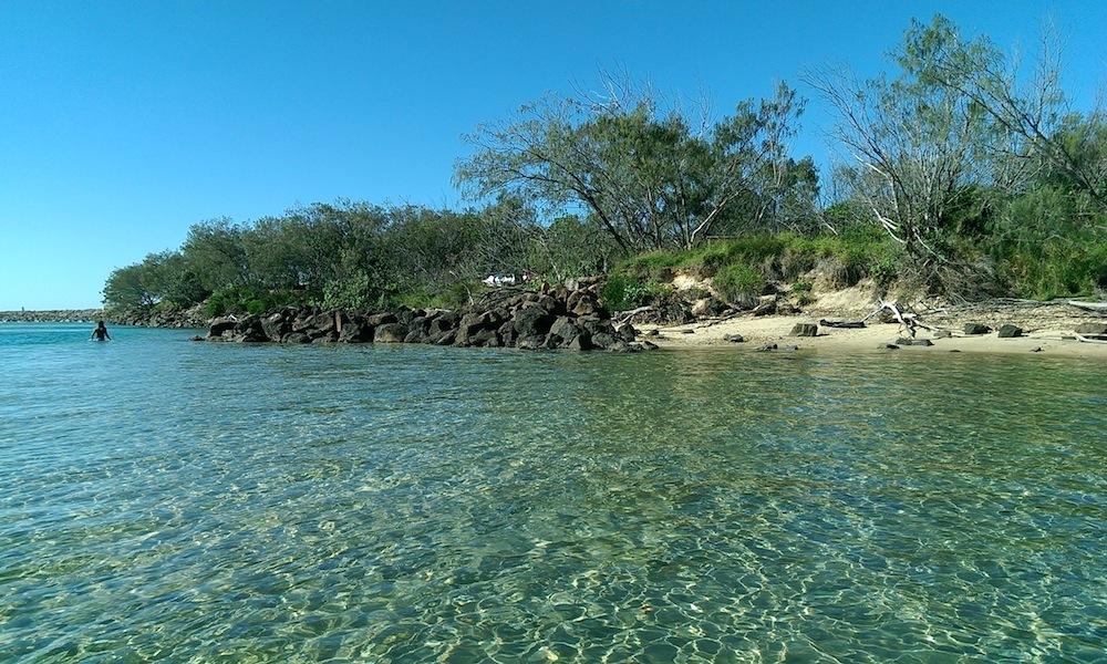 paddle boarding gold coast kingscliffe cudgen creek