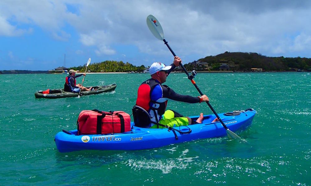 paddle boarding grenada conservation kayak