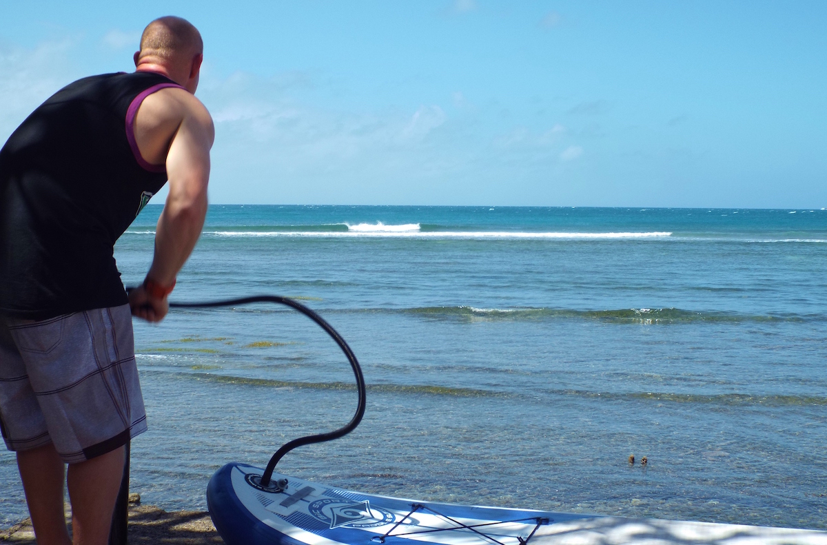 paddle boarding grenada pricklyp pumping fi plavenieks