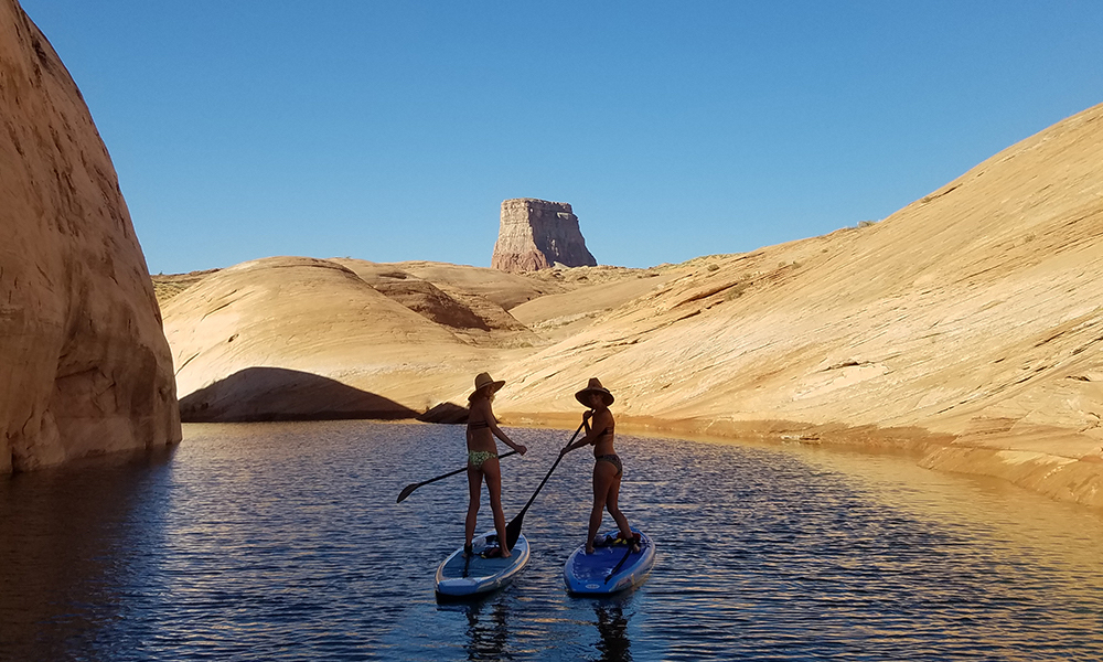 lake powell sup labyrinth canyon 1