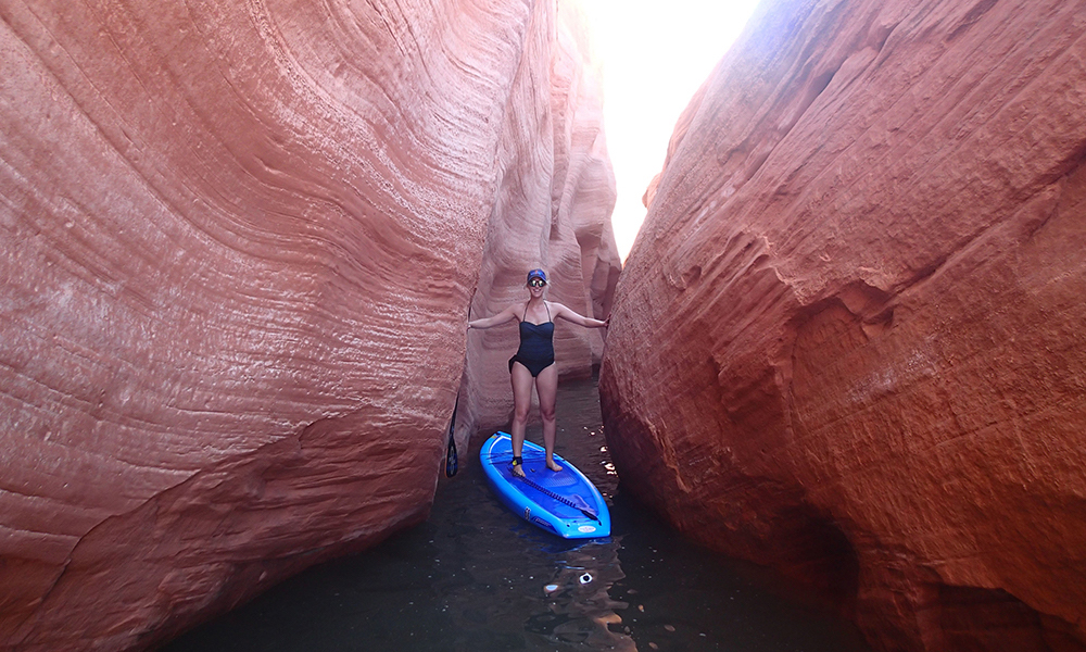 lake powell sup labyrinth canyon uplake