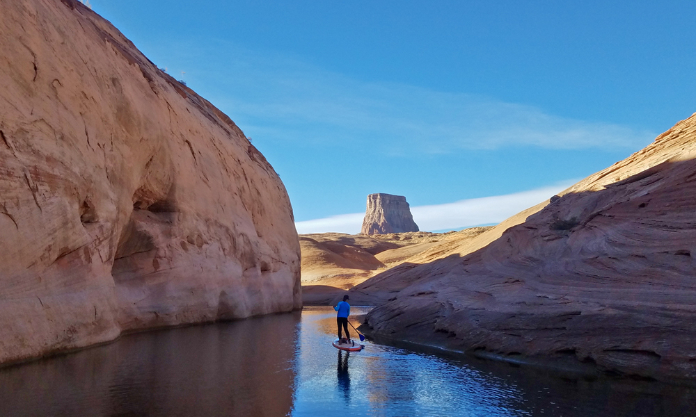 lake powell sup labyrinth