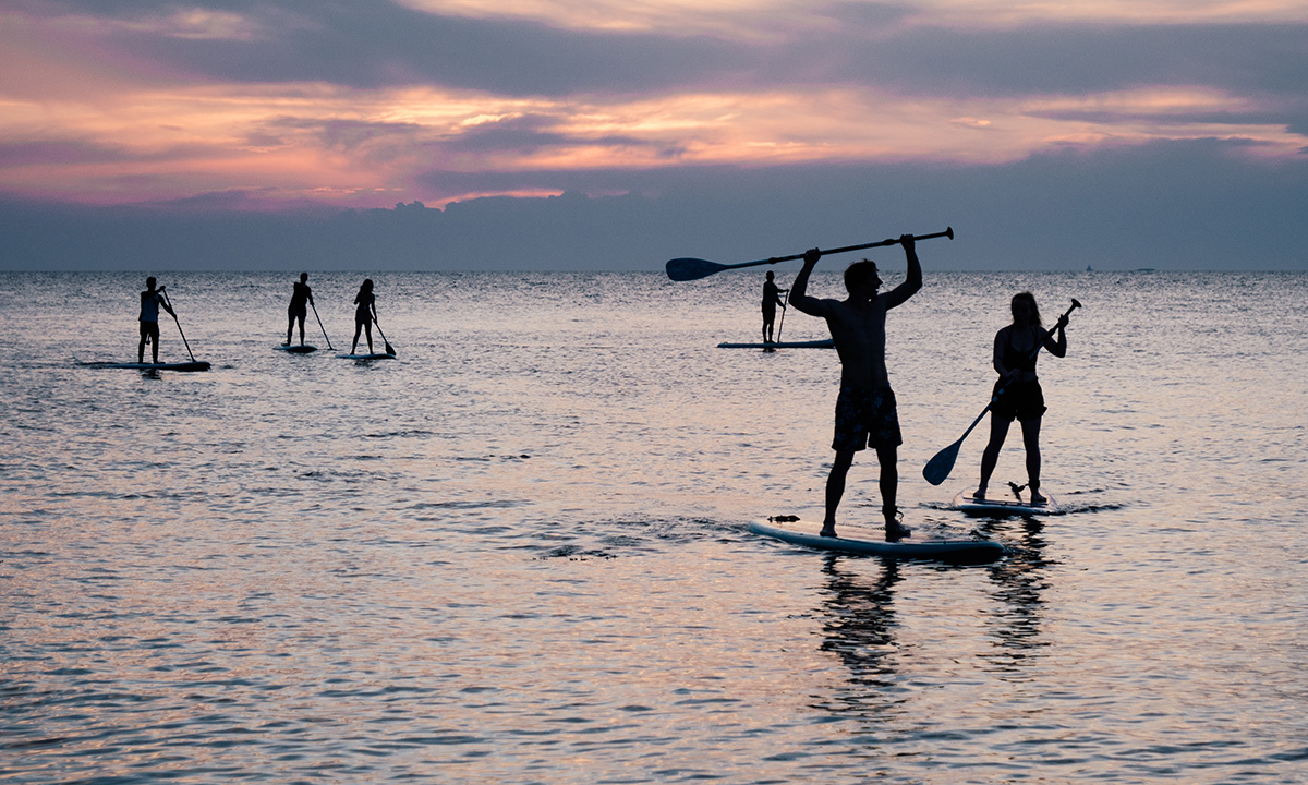 paddleboarding nantucket seasons photo Krzysztof Kowalik