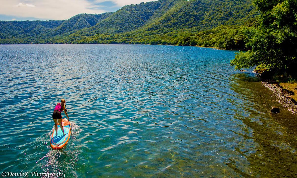 sup travel nicaragua laguna apoyo