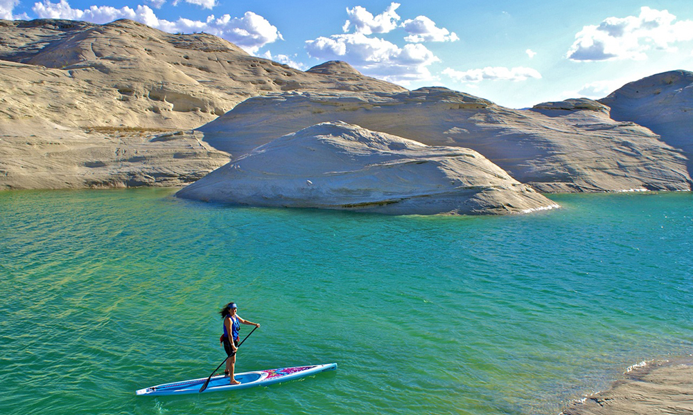 places to paddle board travel 2018 lake powell sup lone rock canyon