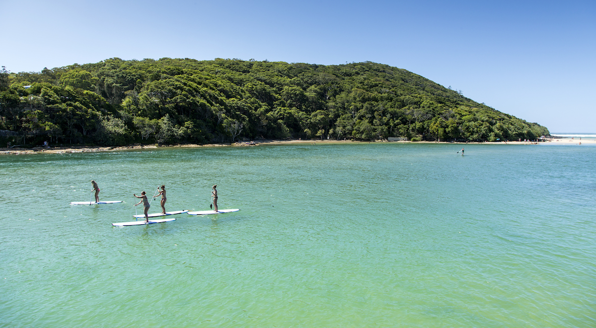 places to paddle board travel 2018 tallebudgera creek queensland australia