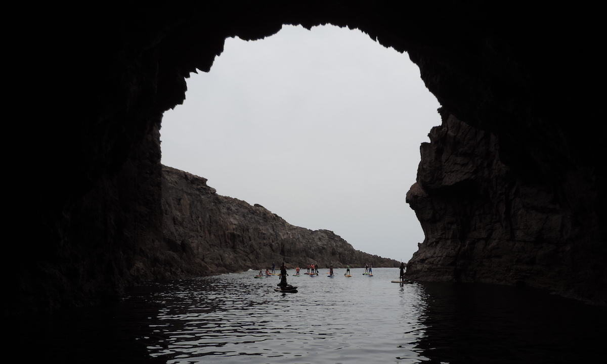 paddle boarding san pietro island italy 9