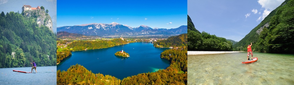 slovenia paddle boarding destination bled bohinj