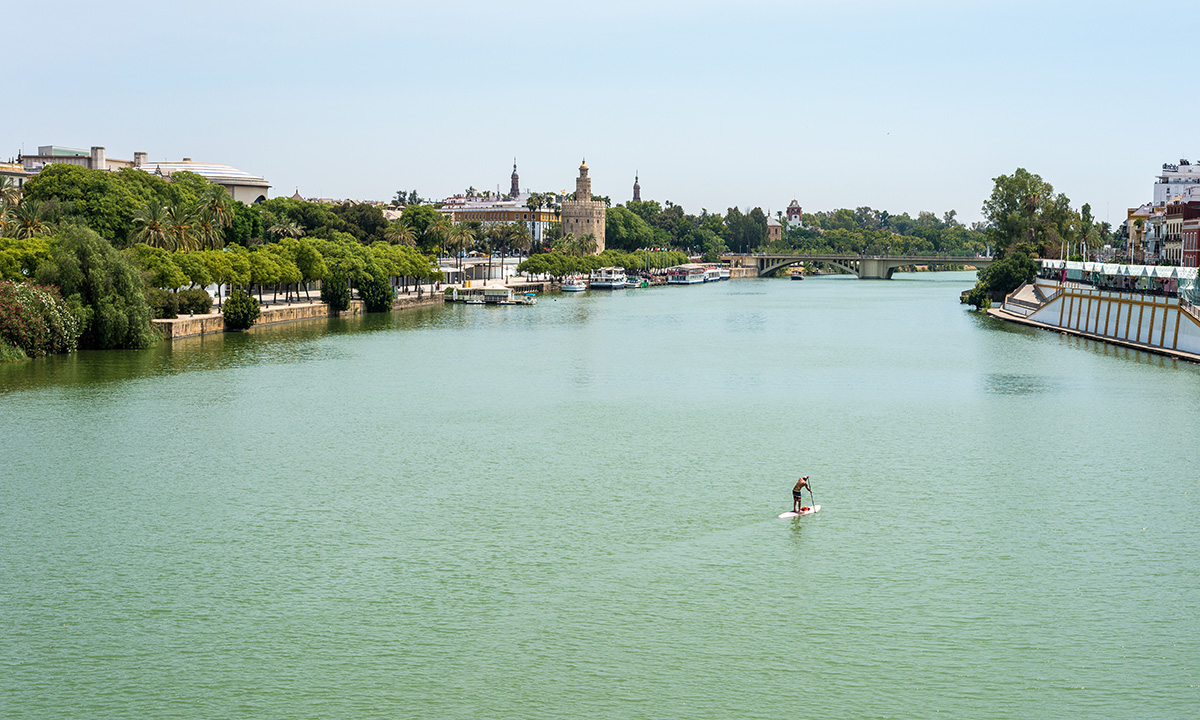 Paddle Boarding Seville, Andalusia, Spain