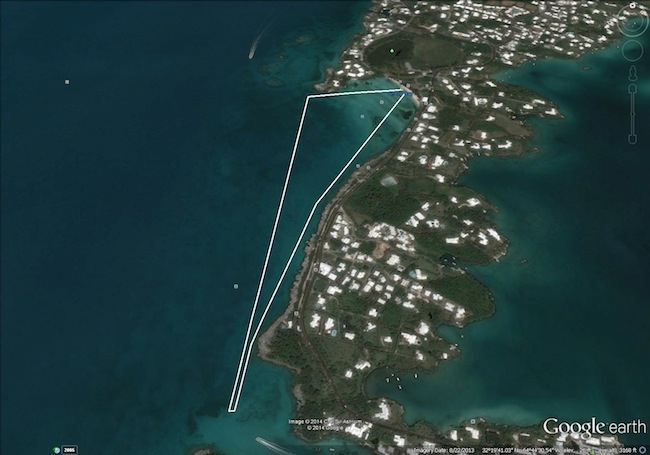 shelly-beach-google-earth