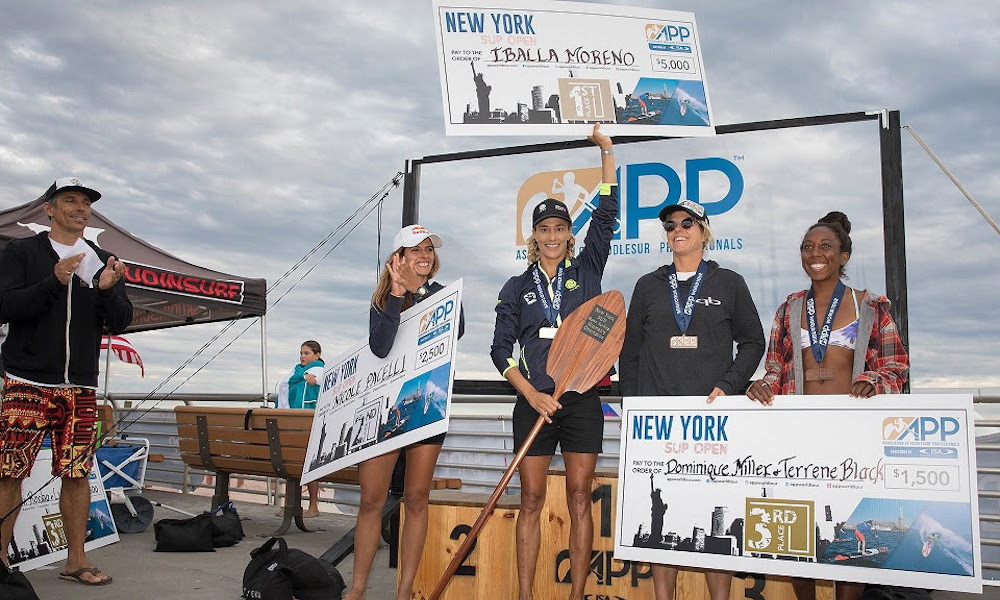 2018 ny sup open women podium