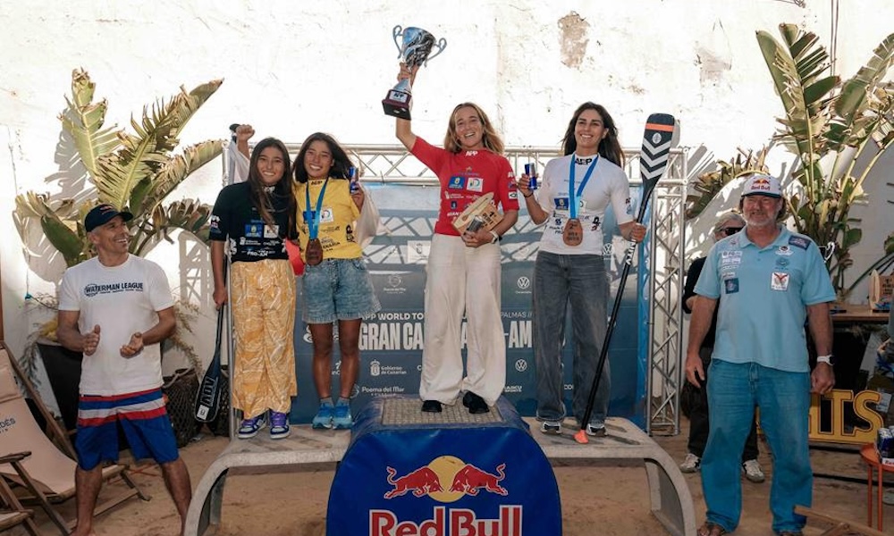 womens podium app tour 2025 gran canaria