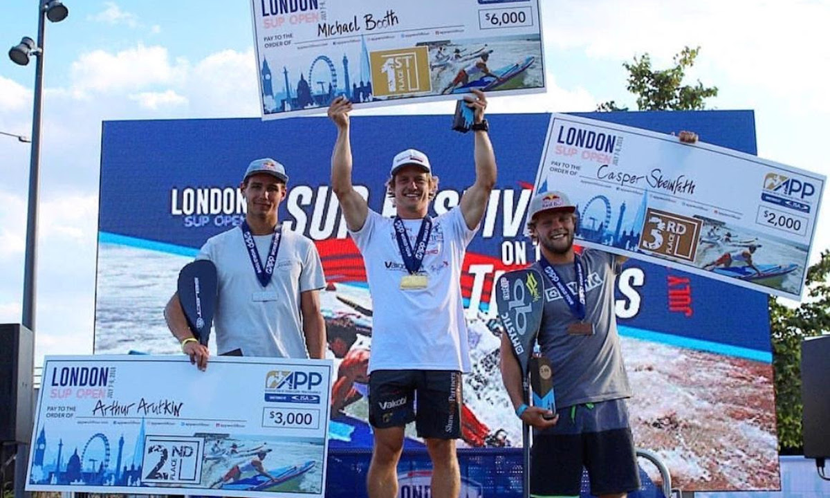 london sup open 2018 men podium