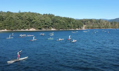 Lake Jocassee Paddle Splash