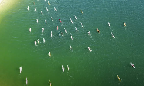 Lake Jocassee Paddle Splash