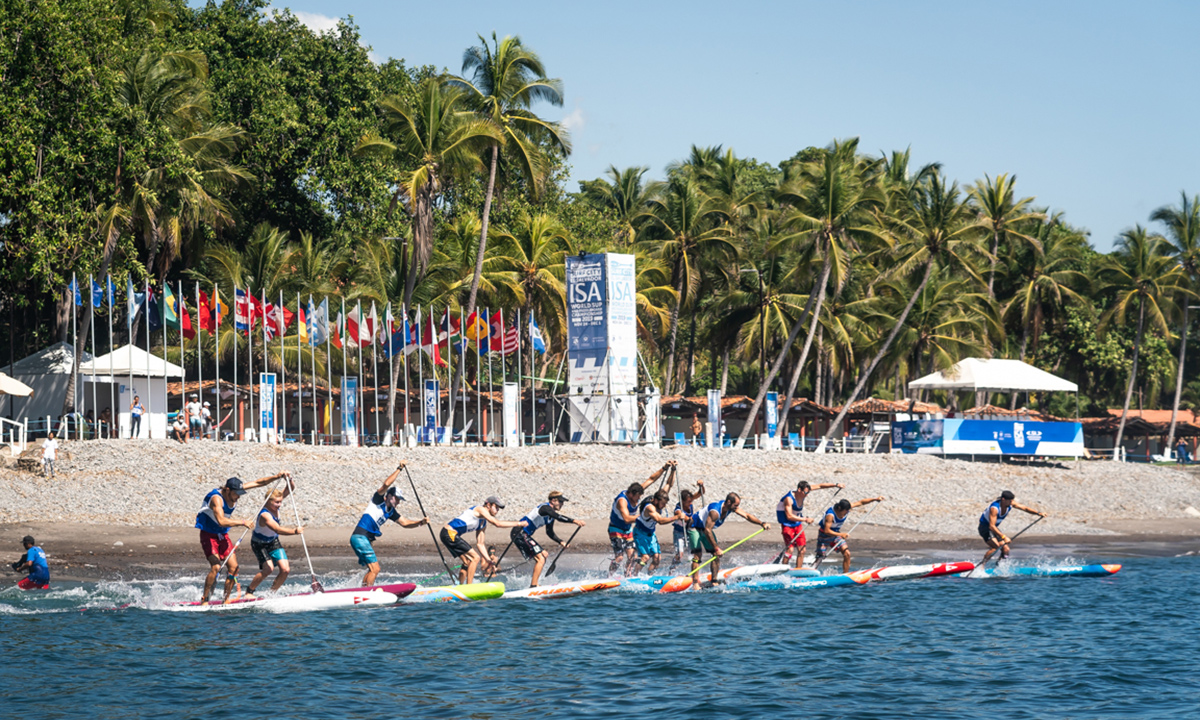 Mens SUP Technical Final Sean Evans